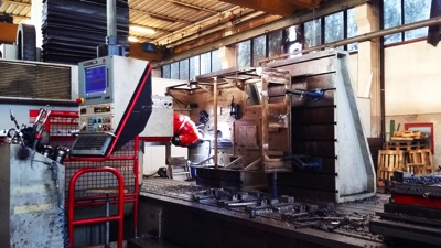 Lavorazione di carpenterie in acciaio inox