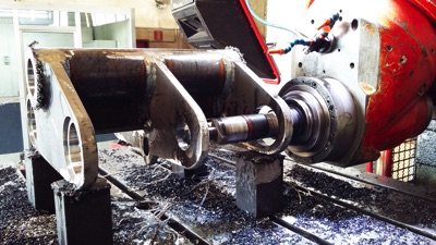 Lavorazione di carpenterie ferrose